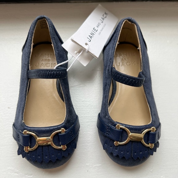 Janie and Jack Toddler Girls Ballet Flats, Size 5 - Picture 1 of 5